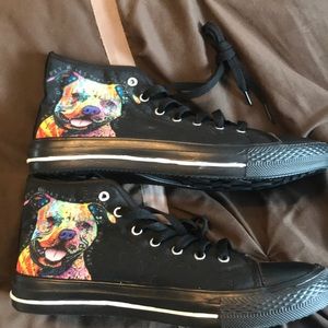 Pit bull sneakers